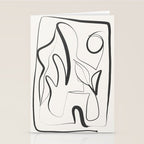 Abstract line art 9 Stationery Card Gallery Image 2