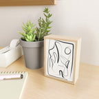 Abstract line art 9 Mini Art Print Gallery Image 2