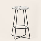 Abstract line art 9 Stool Gallery Image 1
