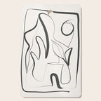 Abstract line art 9 Cutting Board Gallery Image 1