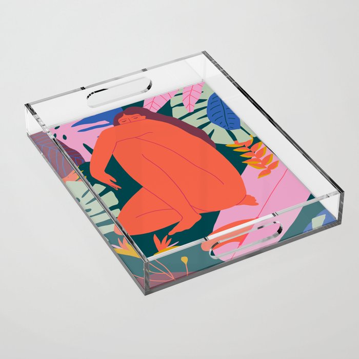 Island noon Acrylic Tray Gallery Image 1