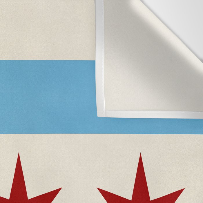 Chicago Flag Wall Tapestry Gallery Image 3