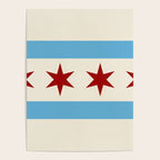 Chicago Flag Poster Gallery Image 4