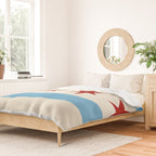 Chicago Flag Duvet Cover Gallery Image 2