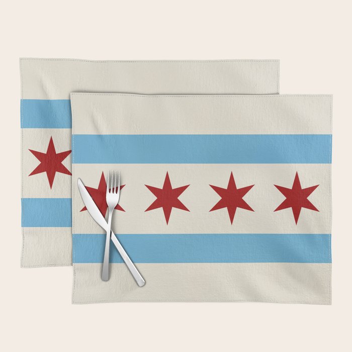 Chicago Flag Placemat Gallery Image 1