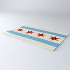Chicago Flag Rug Gallery Image 3