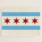 Chicago Flag Jigsaw Puzzle Gallery Image 1