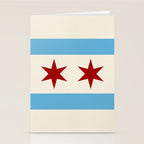 Chicago Flag Stationery Card Gallery Image 2