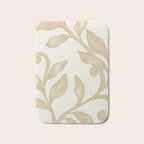Gold elegant leaf  Bath Mat Gallery Image 1