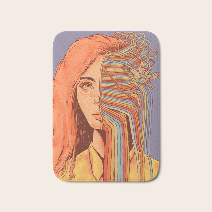 Dreams Left Behind Bath Mat Gallery Image 1