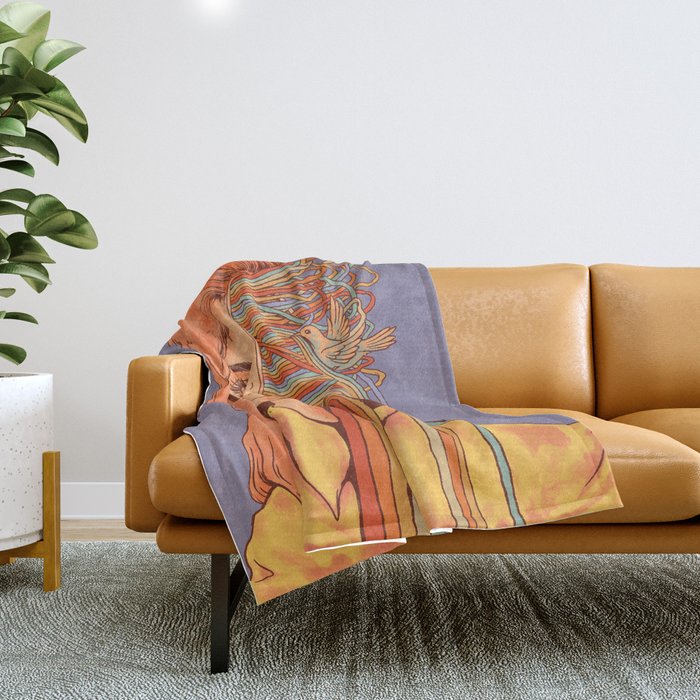 Dreams Left Behind Throw Blanket Gallery Image 1
