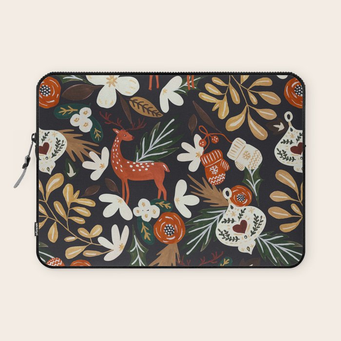 Christmas holiday night III Laptop Sleeve Gallery Image 1