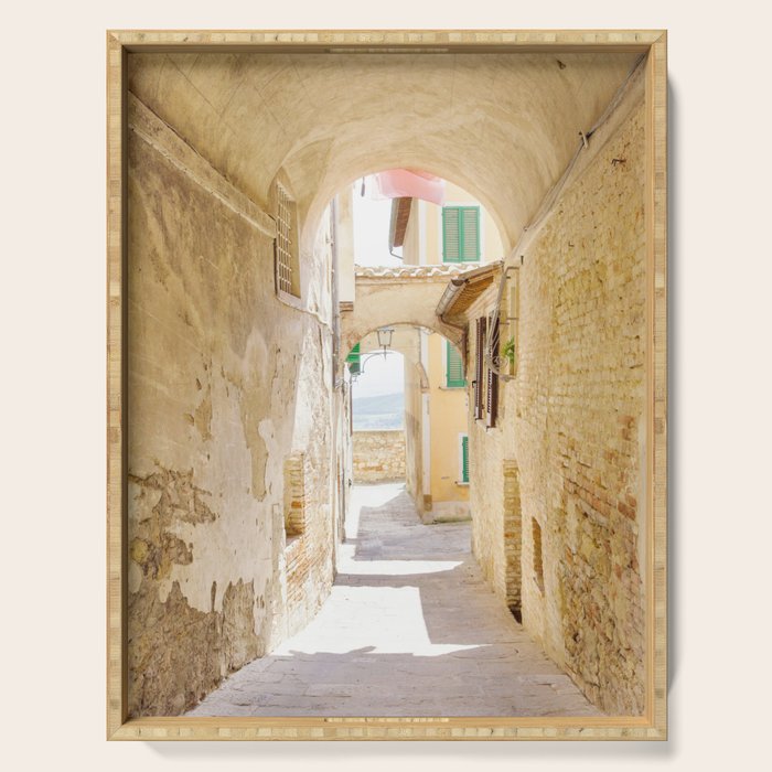 Passaggio - Mediterranean Italy Photography Serving Tray Gallery Image 1