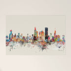 chicago skyline Welcome Mat Gallery Image 1