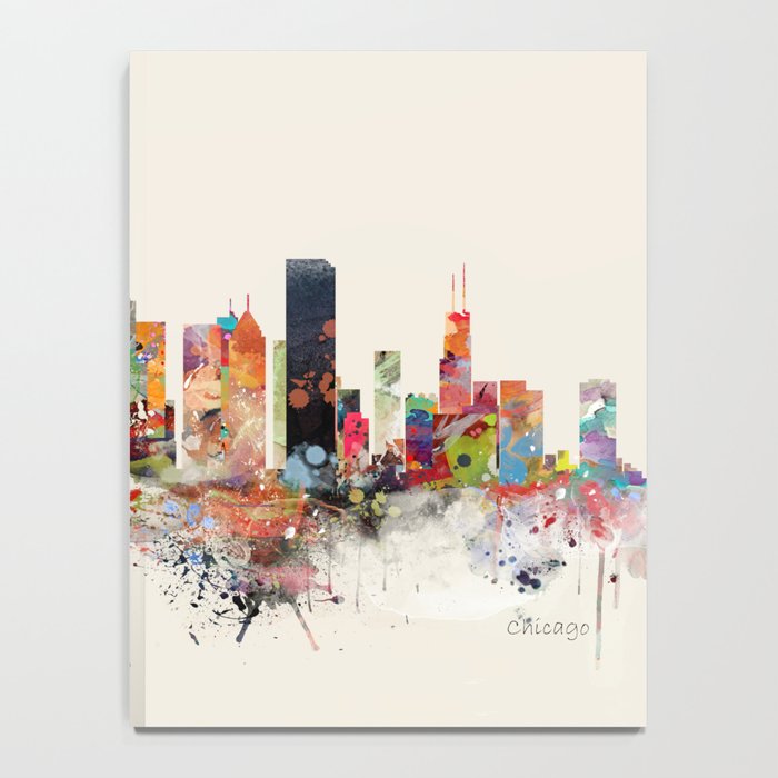 chicago skyline Notebook Gallery Image 4