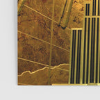 Empire State Building Lobby Art-Deco Sunburst Portrait Poster Gallery Image 3