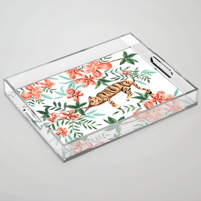 Sleeping Tiger Acrylic Tray Gallery Image 1