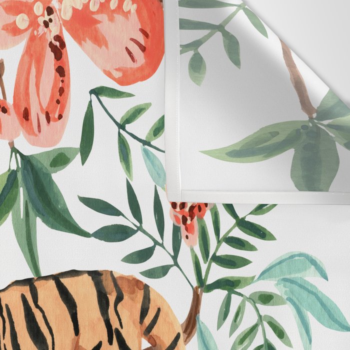 Sleeping Tiger Wall Tapestry Gallery Image 3