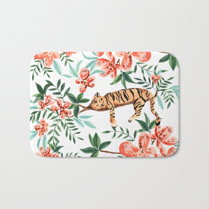 Sleeping Tiger Bath Mat Gallery Image 1