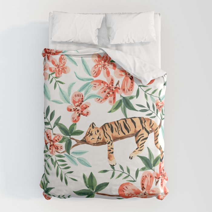 Sleeping Tiger Duvet Cover Gallery Image 6