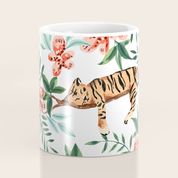 Sleeping Tiger Coffee Mug Gallery Image 4