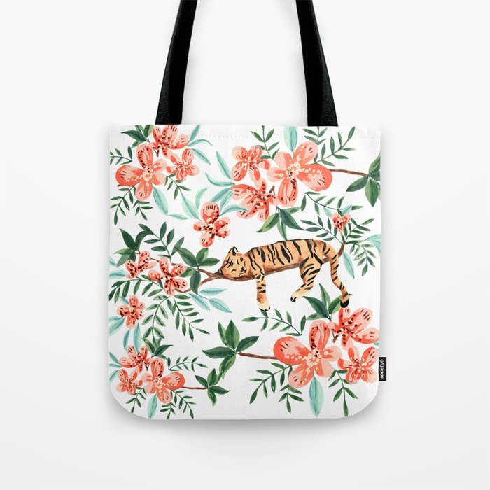 Sleeping Tiger Tote Bag Gallery Image 1