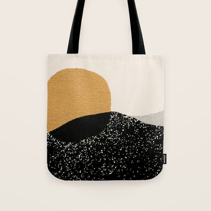Gold Sun Going Tote Bag Gallery Image 1