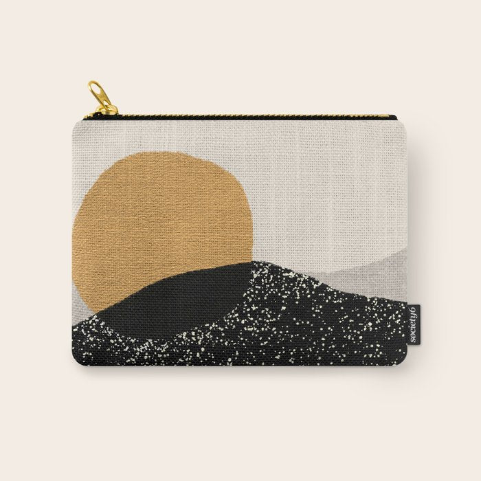 Gold Sun Going Carry All Pouch Gallery Image 1