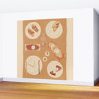 Breakfast Wall Mural Gallery Image 2
