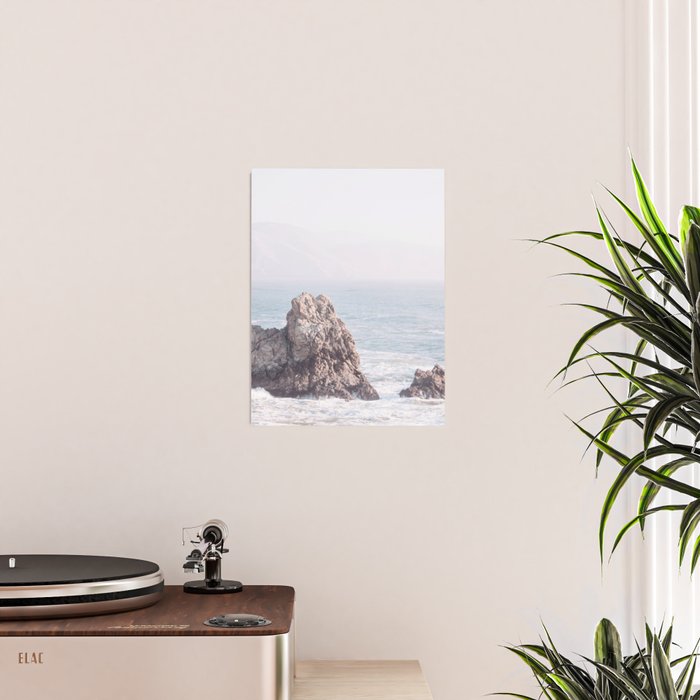 Pale Pacific - Ocean Landscape, Nature Photography Poster Gallery Image 2
