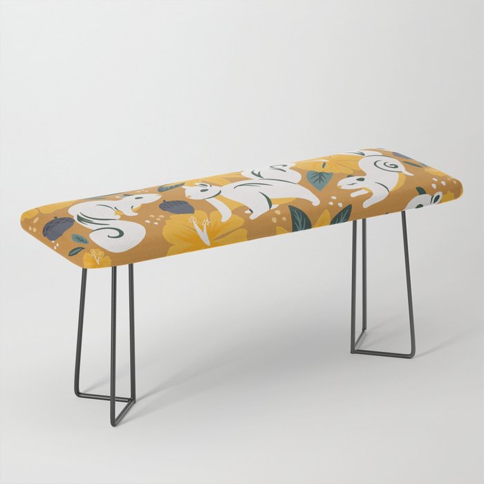 Squirrels & Blooms - Ochre Bench Gallery Image 1