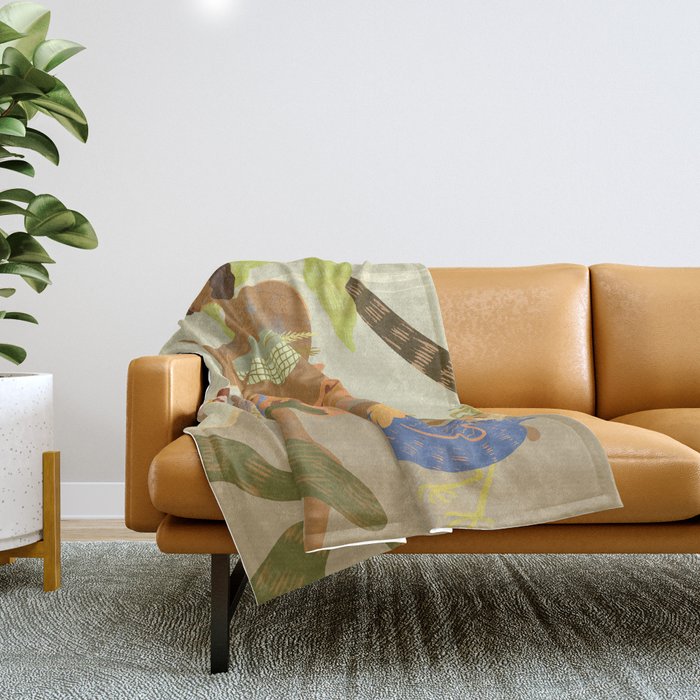 Morning Ritual Throw Blanket Gallery Image 1