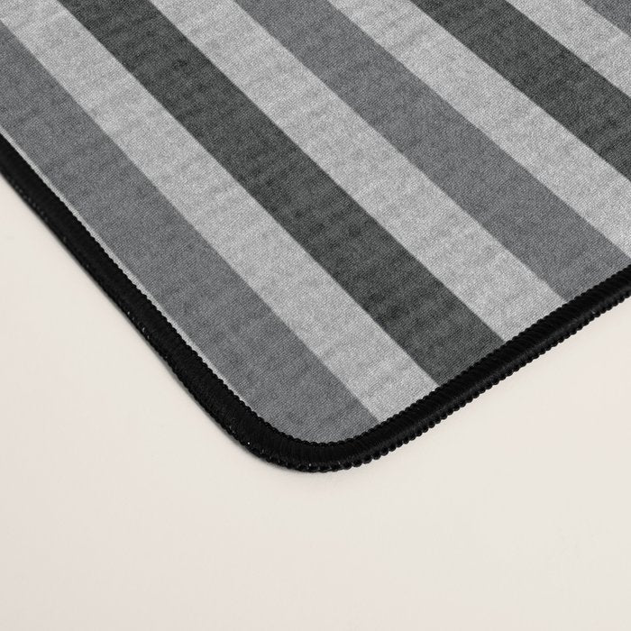 Geometric Minimalist Black Gray Lines Artwork Desk Mat Gallery Image 4
