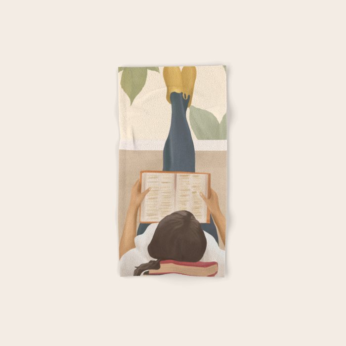 Bookworm Bath Towel Gallery Image 1