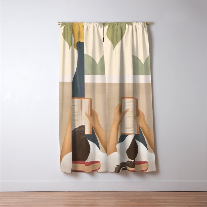Bookworm Window Curtain Gallery Image 3