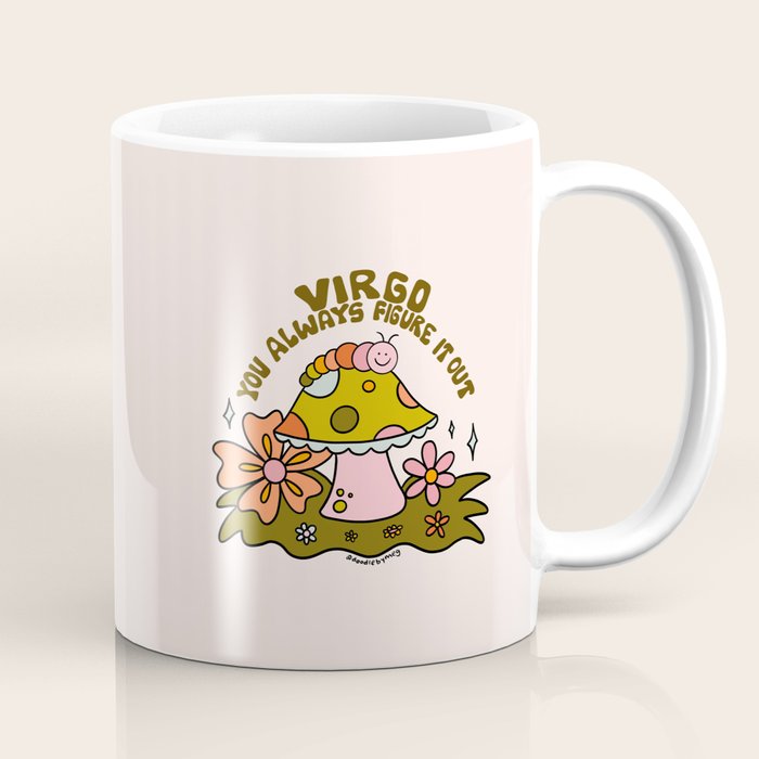 Virgo Caterpillar Coffee Mug Gallery Image 1
