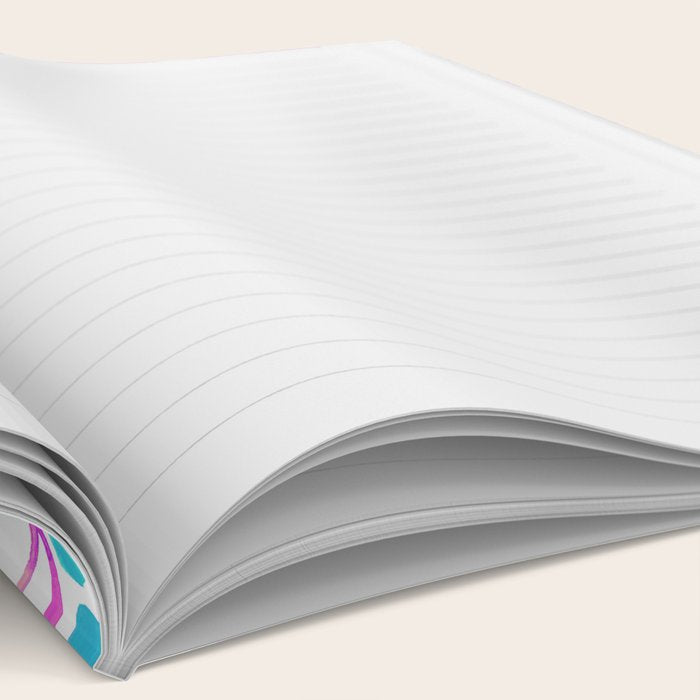 Painted Seashells - Periwinkle & Mint Notebook Gallery Image 2
