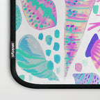 Painted Seashells - Periwinkle & Mint Laptop Sleeve Gallery Image 3