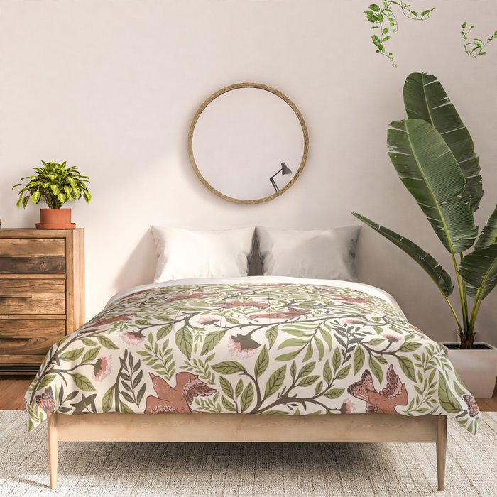 Secret Garden Spring Birds Comforter Gallery Image 3