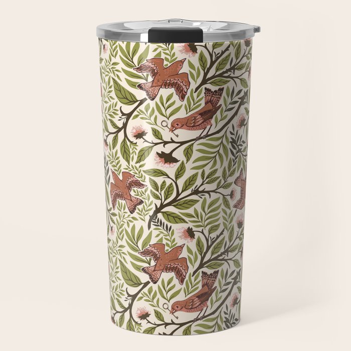 Secret Garden Spring Birds Travel Mug Gallery Image 1