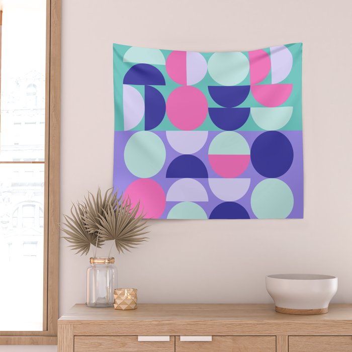 Future Retro 01B Wall Tapestry Gallery Image 2