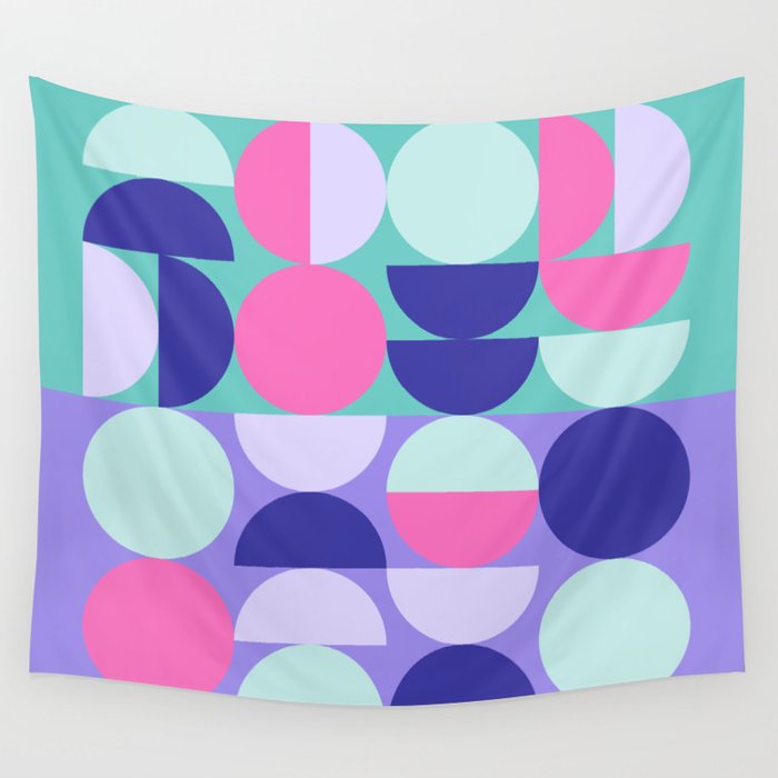 Future Retro 01B Wall Tapestry Gallery Image 1