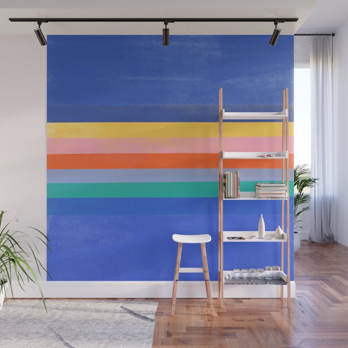 stripe study 37 Wall Mural Gallery Image 1
