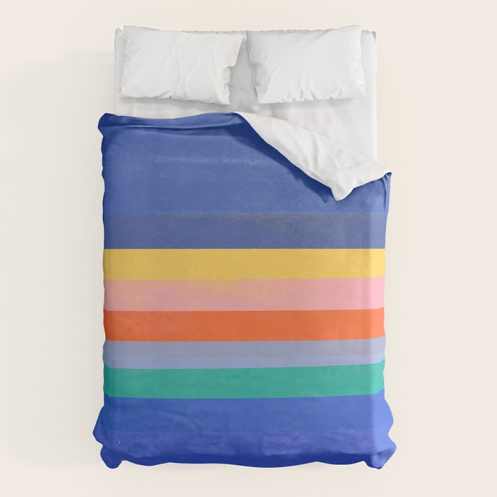 stripe study 37 Duvet Cover Gallery Image 1