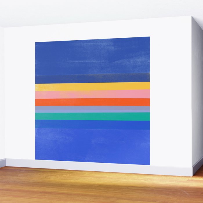 stripe study 37 Wall Mural Gallery Image 2