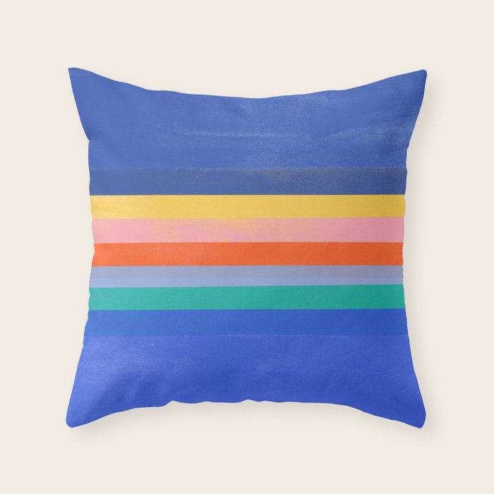 stripe study 37 Throw Pillow Gallery Image 6