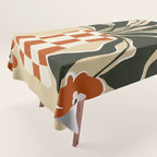 Terracotta Spring   Tablecloth Gallery Image 1