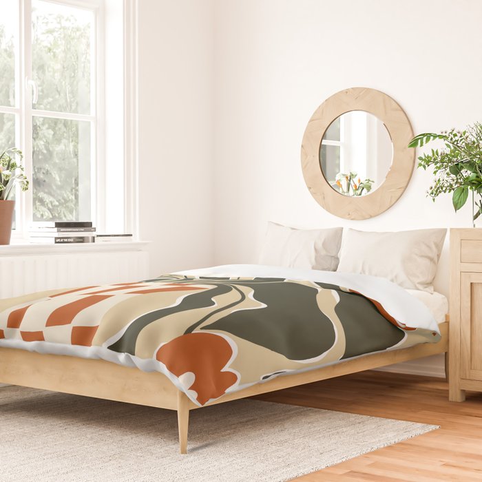 Terracotta Spring   Duvet Cover Gallery Image 2