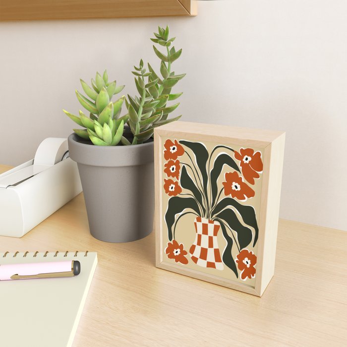 Terracotta Spring   Mini Art Print Gallery Image 2