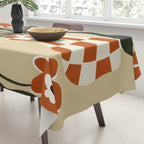 Terracotta Spring   Tablecloth Gallery Image 3